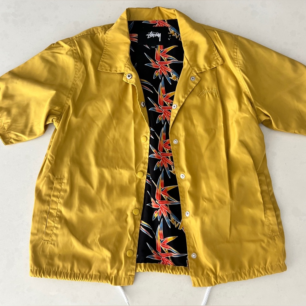 STUSSY Short Sleeve Windbreaker Jacket